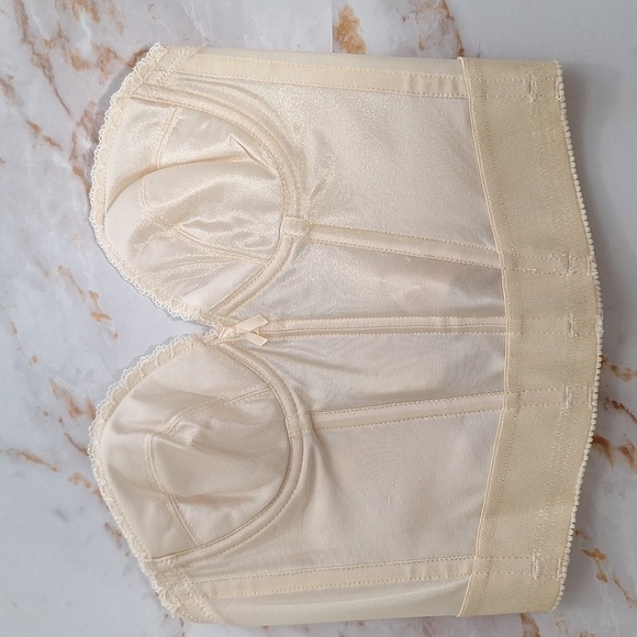 Vintage Backless by Smoothie Longline Backless  Bra 36A - Picture 1 of 6